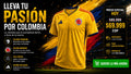 CAMISETA SELECCION COLOMBIA CABALLERO