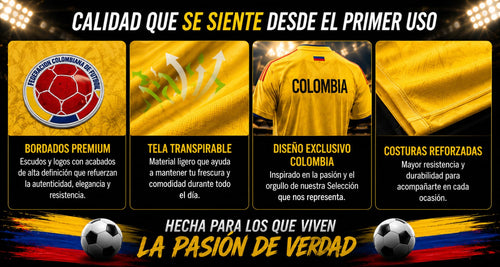 CAMISETA SELECCION COLOMBIA CABALLERO