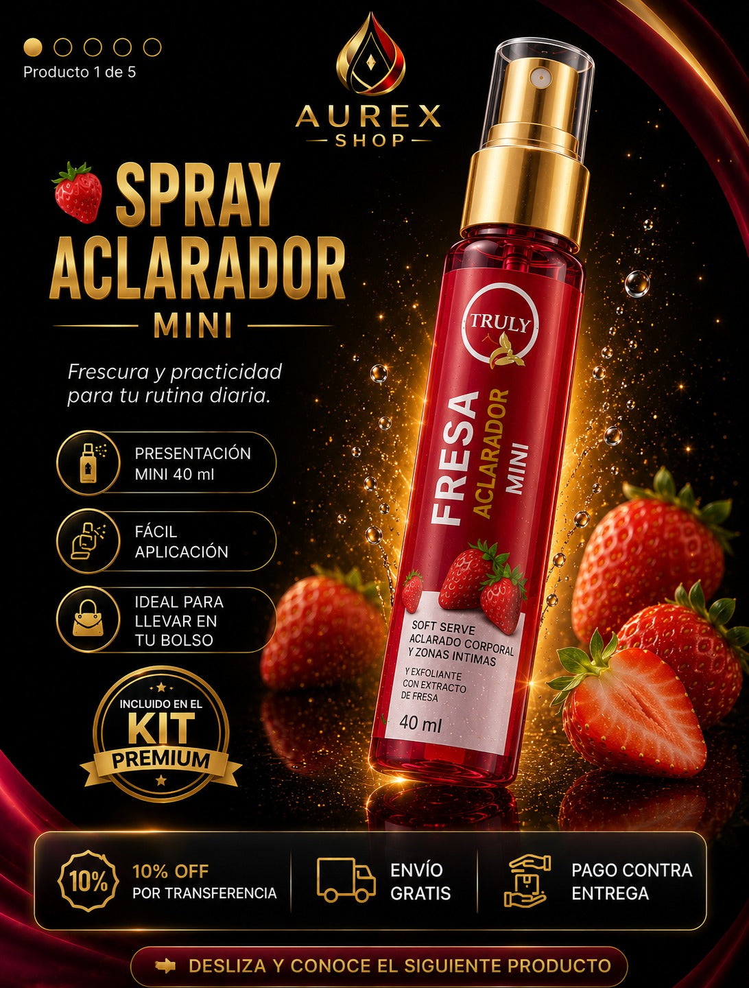 KIT VIAJERO DE CUIDADO CORPORAL TRULY